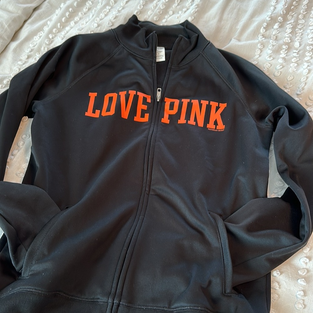 Love Pink Oklahoma State University Full zip jacket - S